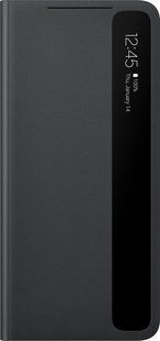 Чехол для смартф. Samsung S21 ULTRA Smrt Clear View Cov. Blk/EF-ZG998CBEGRU