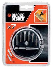 Набір Black&Decker A7090 біти, магнітний тримач, 7 предм.