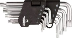 Набір ключів шестигранних Topex Torx, набір 9 шт (35D960)