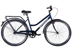 Велосипед 28" SPACE VOYAGER (049) тормозная рама-19" синий с багажником задн St с крылом St 20