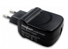 Универсальное сетевое зарядное устройство для miniBatt EU USB PLUG 5V 2 USB (MB-ADP 2 USB)