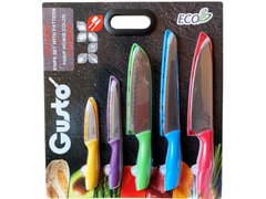 Набор ножей Color Gusto 5 пар