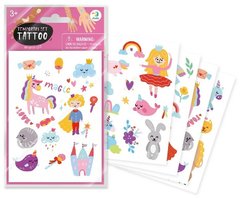 Набір дитячих тимчасових татуювань Dodo Життя принцеси (301098)