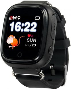 Дитячий годинник з GPS трекером TD-02s (Q100-IP64) Black