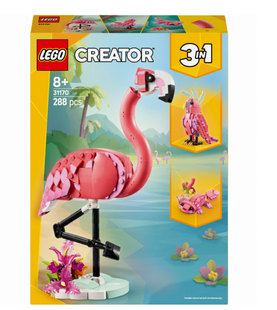 Конструктор LEGO Creator Дикие животные: розовый фламинго
