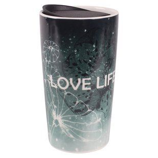 Чашка Limited Edition TRAVEL LOVE LIFE /360 мл/ з кришк./ в подар.упак. (HTK-052)