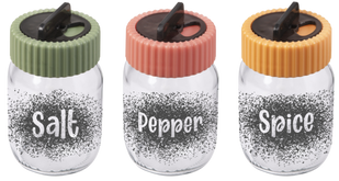 Спецівниця Herevin 2024 Colours Salt & Pepper MIX 0.19 л (131078-150)
