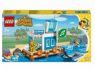 Конструктор LEGO Animal Crossing Летайте из Dodo Airlines (77051)
