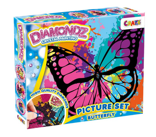 Набір для створення картини Craze Diamondz Метелик зі стразами