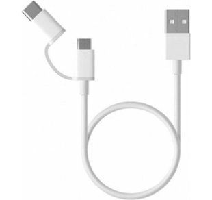 Кабель Xiaomi Mi 2-in-1 USB Cable (Micro USB to Type C) 1v