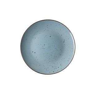Тарілка обідня Ardesto Bagheria Misty blue, 26см, кераміка, синій