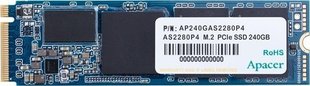 SSD накопитель ApAcer AS2280P4 240GB PCIe 3.0x4 M.2 (AP240GAS2280P4-1)