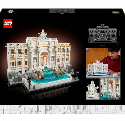 Конструктор LEGO Architecture Фонтан Треві