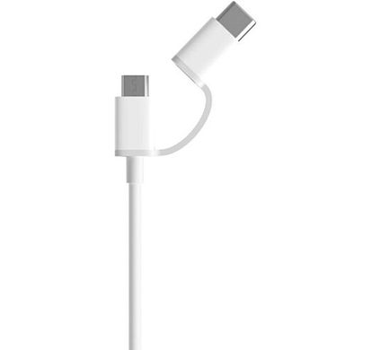 Кабель Xiaomi Mi 2-in-1 USB Cable (Micro USB to Type C) 1v