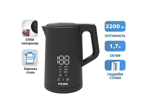 Електрочайник PRIME TECHNICS PKD 1788 BS