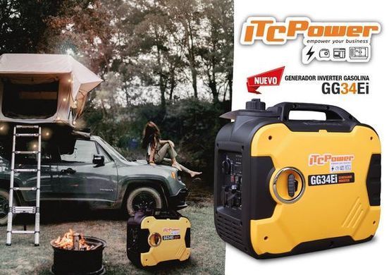 Генератор бензиновий ITC Power GG34EI 3200/3400W