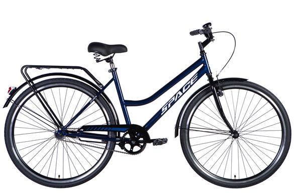 Велосипед 28" SPACE VOYAGER (049) гальмівна рама-19" синій з багажником задн St з крилом St 20