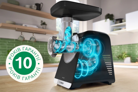 М'ясорубка Bosch MultiPower Серія 6 MFWS650B з насадкою соковижималкою