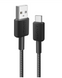 Кабель Anker 322 USB-A to USB-C - 0.9m Nylon Black фото 1