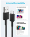 Кабель Anker 322 USB-A to USB-C - 0.9m Nylon Black фото 2