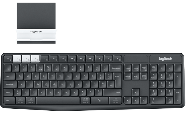 Клавиатура беспроводная Logitech K375s Multi-Device Keyboard Wireless (920-008184)