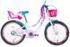 Велосипед ST 20" Formula Kid FLOWER PREMIUM BH рама-10" білий з рожевим та бірюзовим 2026 фото 1