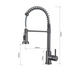 Смеситель VENTOLUX KFPFH07 PVD BK 2F фото 2