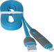 Кабель Defender USB10-03BP USB(AM)-MicroUSB+Lightning синій 1м фото 1