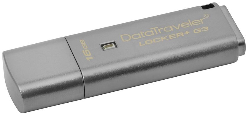 Flash Drive Kingston DataTraveler Locker+ G3 16GB (DTLPG3/16GB)