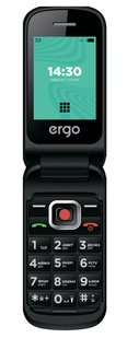 Мобильный телефон ERGO F241 Dual Sim (черный)