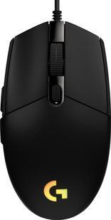 Миша LogITech G102 LIGHTSYNC - BLACK - EER