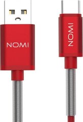 Кабель Nomi DCMQ 10c USB Type-C 1м Red