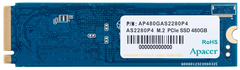 SSD накопичувач ApAcer AS2280P4 480GB PCIe 3.0x4 M.2 (AP480GAS2280P4-1)