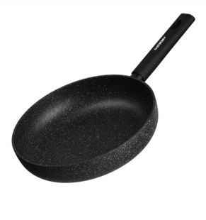 Сковорода глубокая с крышкой Ardesto Black Mars Alcor, 24см