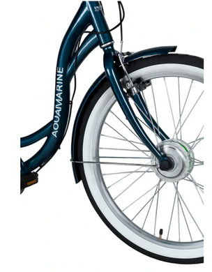 Електровелосипед 26" ST Dorozhnik eAQUAMARINE BH рама-17" 36B 12.5А*г 350Вт темно-синій YS 2055 2025