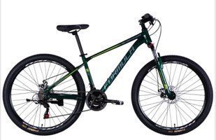 Велосипед AL 27.5" Formula MOTION DD FR рама-16" зеленый 2026