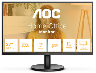 Монитор 27" AOC 27B3HMA2 Black