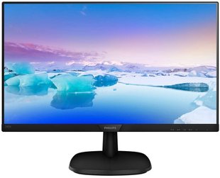 Монiтор TFT Philips 23.8" 243V7QSB/00 16:9 IPS DVI FlickerFree Black