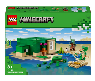 Конструктор LEGO Minecraft Пляжный дом в форме черепахи