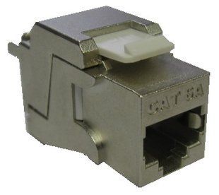 Модуль Molex Keystone Module/1xRJ45 (WE8W)/STP 360DEG Black