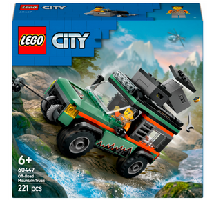 Конструктор LEGO City Внедорожный горный грузовик 4x4