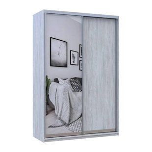 Шкаф купе Doros Сити Лайт Сосна Натти 1 ДСП / 1 зеркало 150х60х225 (DRS-011965)
