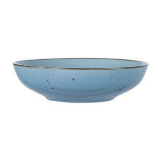 Тарілка супова Ardesto Bagheria Misty blue, 20см, кераміка, синій