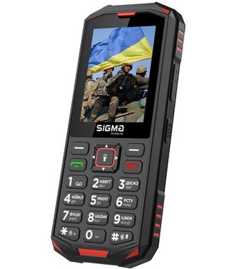 Sigma mobile X-Treme PA68 black-red