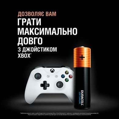 Батарейка Duracell LR06 KPD 08*10 Optimum уп. 1x8 шт.