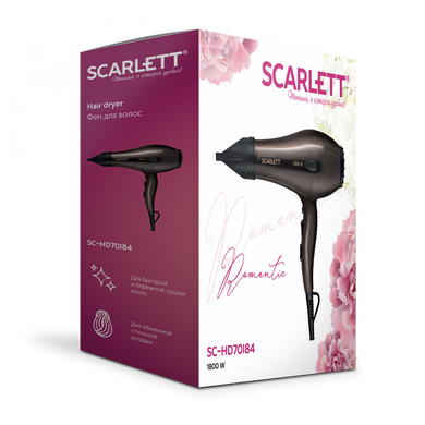 Фен для волосся Scarlettt SC-HD70I84