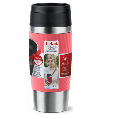 Термокружка Tefal Travel Mug Classic Twist, 0.36л, N2024410