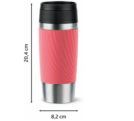Термокружка Tefal Travel Mug Classic Twist, 0.36л, N2024410