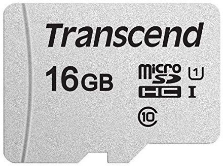 Карта памяти Transcend microSDHC 16GB UHS-I U1 (TS16GUSD300S)