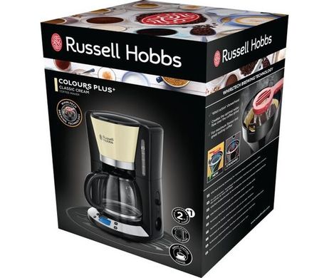 Кофеварка Russell Hobbs 24033-56 Colours Plus+ Cream